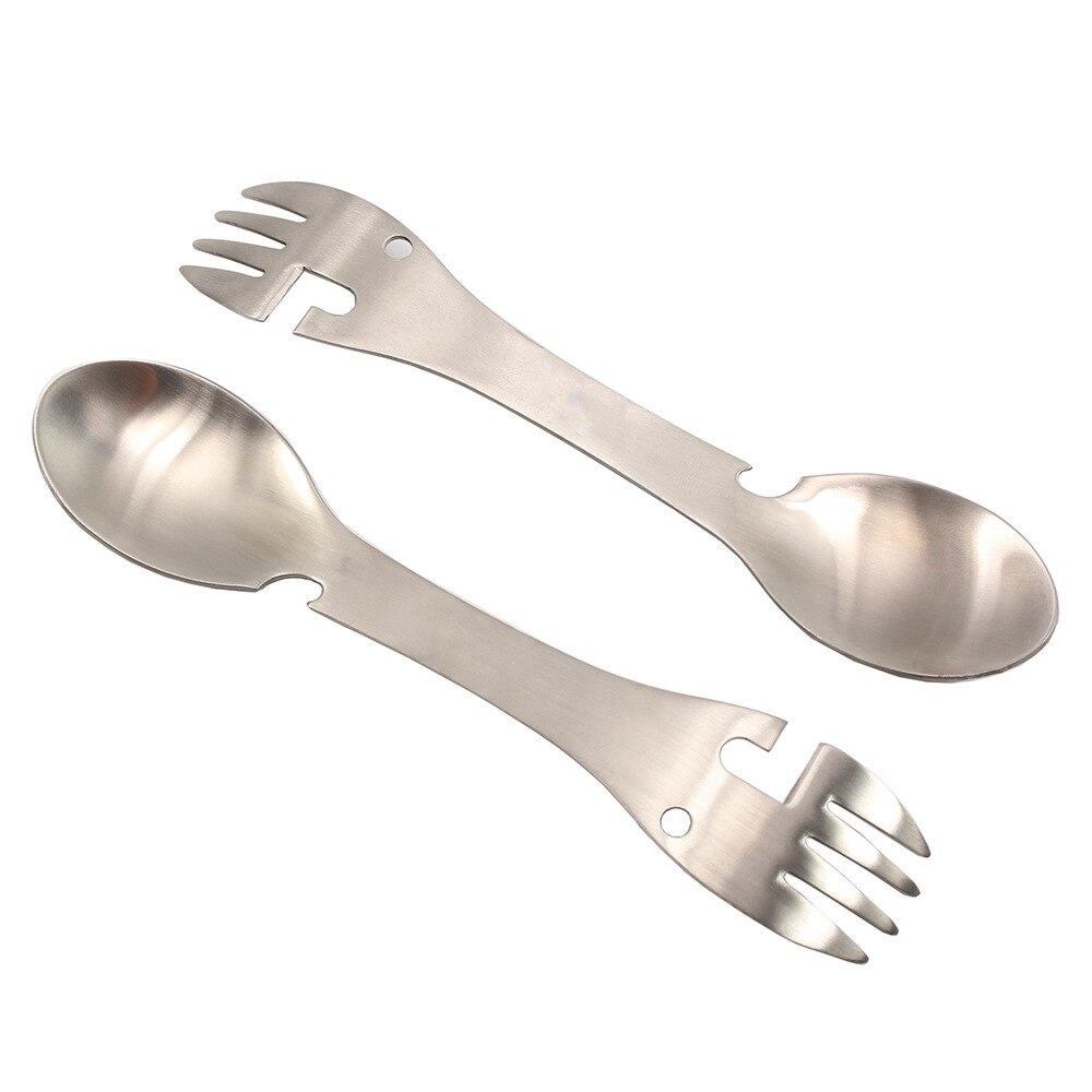 Multifunction Stainless Steel Cutlery for Car Camping