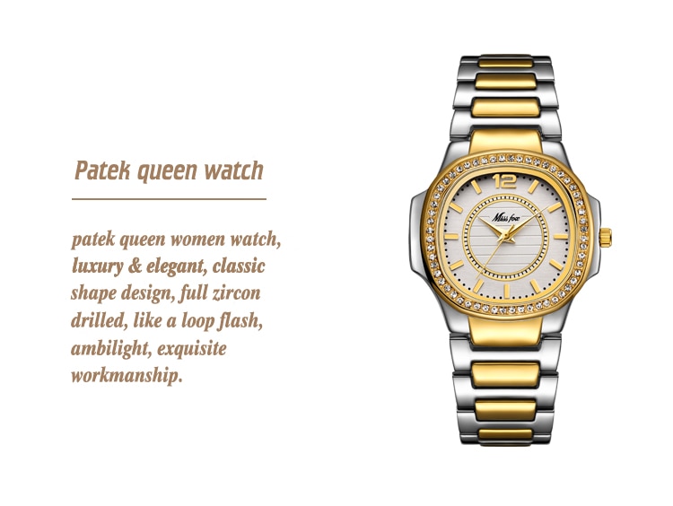 Women's Luxury Crystal Dial Watches