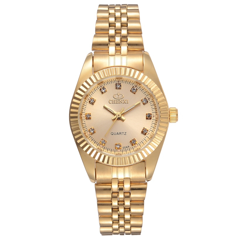 Women's Luxury style Crystal Dial Business Watch